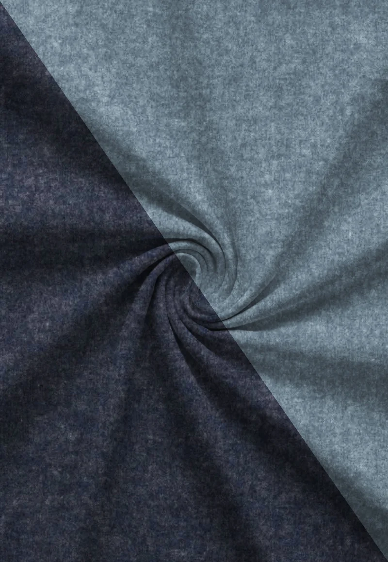 Melange Flanell Bettwäsche aus 100 % Baumwolle | Beidseitig angeraut, OEKO-TEX zertifiziert, mit Reißverschluss und 60 °C waschbar