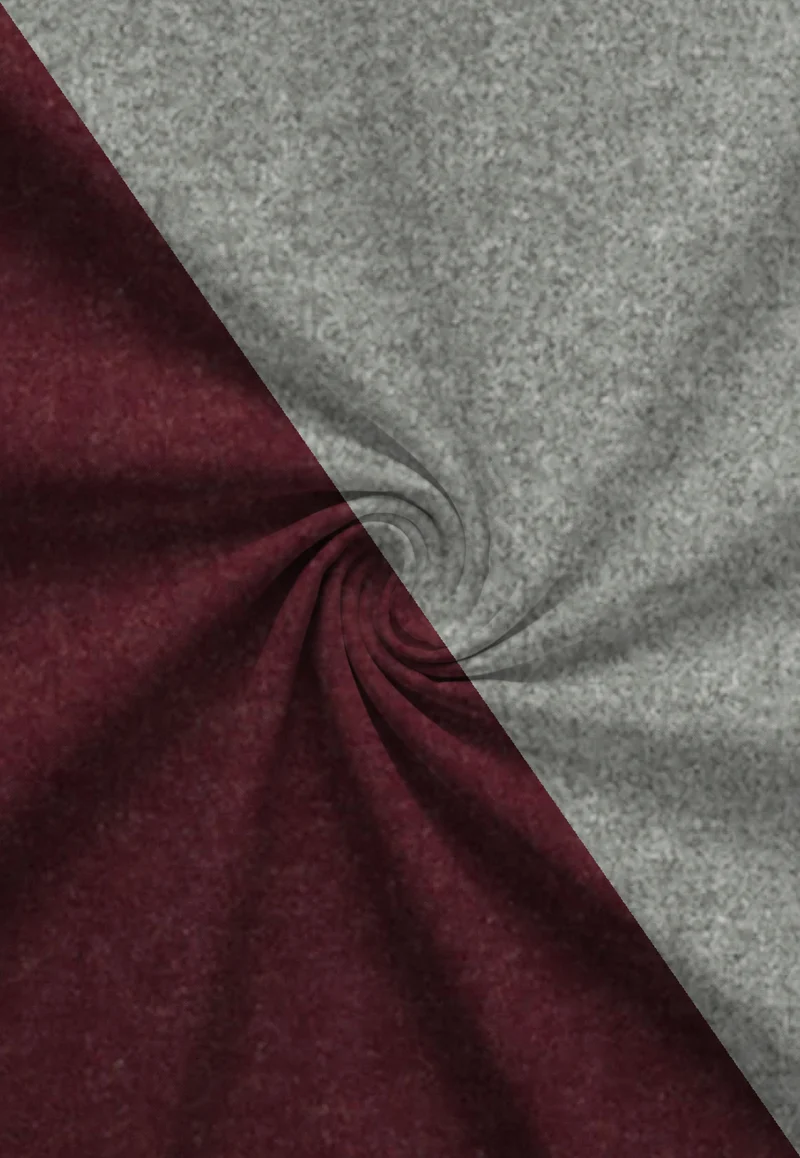 Melange Flanell Bettwäsche aus 100 % Baumwolle | Beidseitig angeraut, OEKO-TEX zertifiziert, mit Reißverschluss und 60 °C waschbar