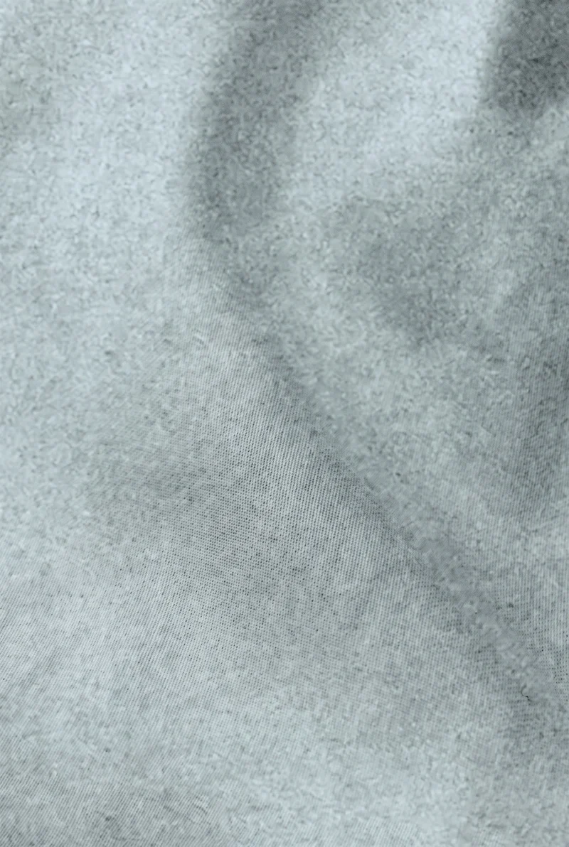 Melange Flanell Bettwäsche aus 100 % Baumwolle | Beidseitig angeraut, OEKO-TEX zertifiziert, mit Reißverschluss und 60 °C waschbar
