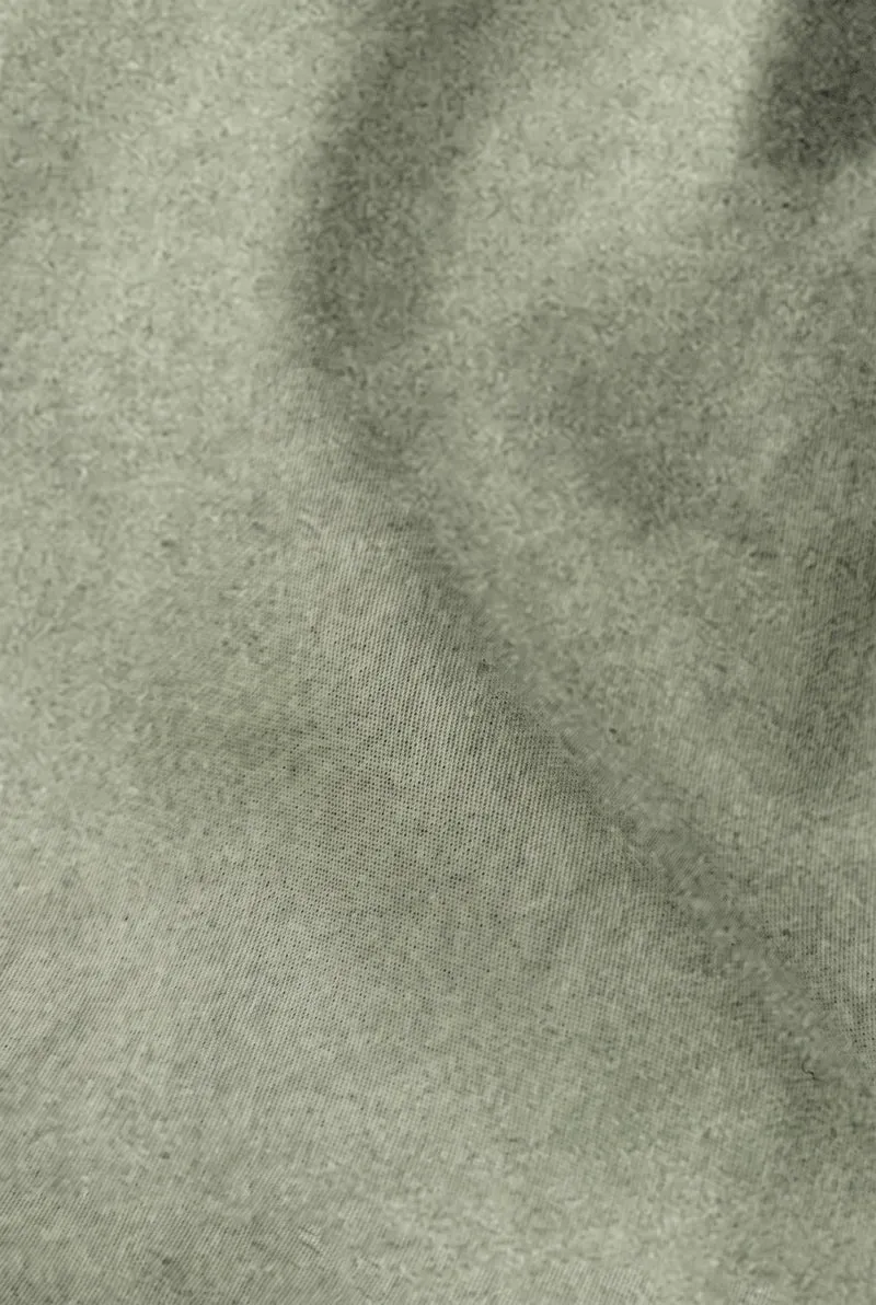 Melange Flanell Bettwäsche aus 100 % Baumwolle | Beidseitig angeraut, OEKO-TEX zertifiziert, mit Reißverschluss und 60 °C waschbar