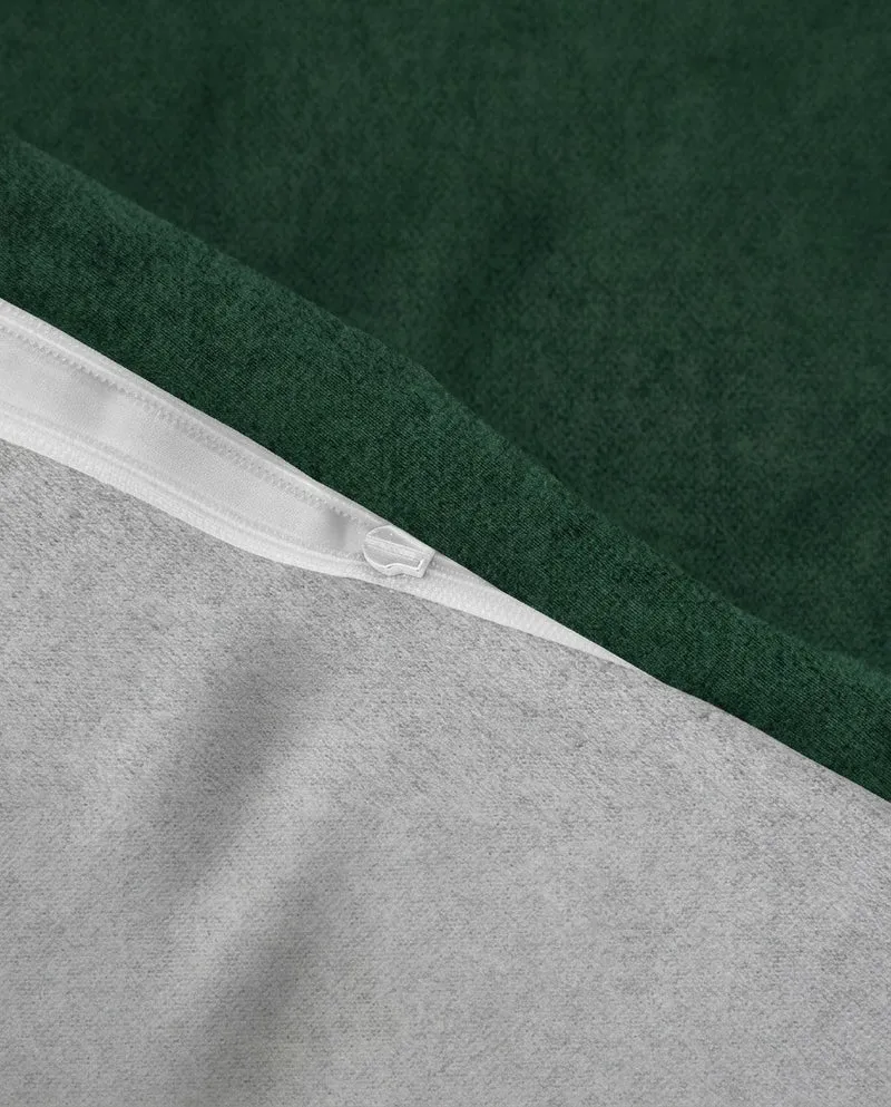 Melange Flanell Bettwäsche aus 100 % Baumwolle | Beidseitig angeraut, OEKO-TEX zertifiziert, mit Reißverschluss und 60 °C waschbar