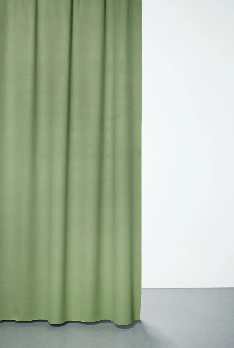 Blackout Curtains “Nightfall” in Green Color