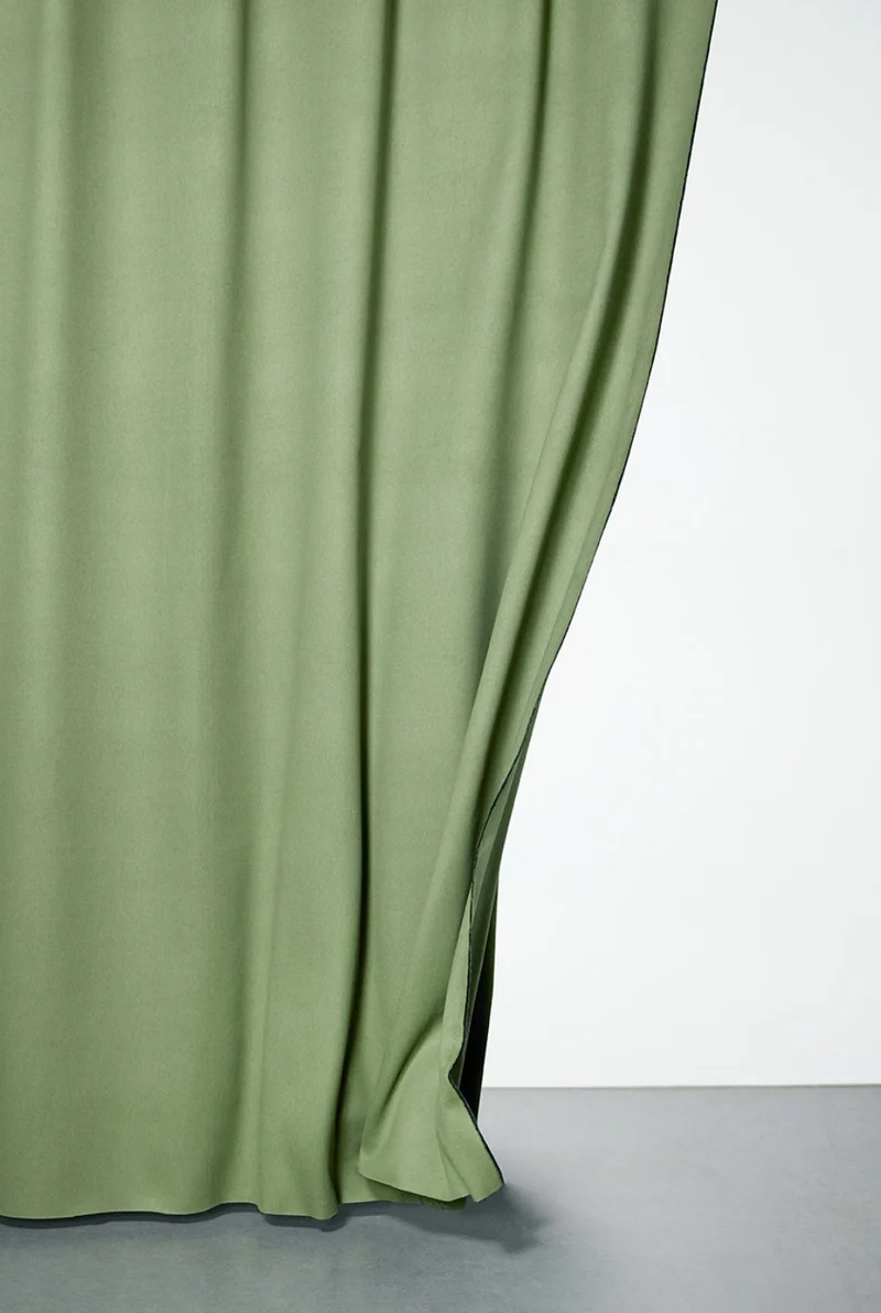 Blackout Curtains “Nightfall” in Green Color