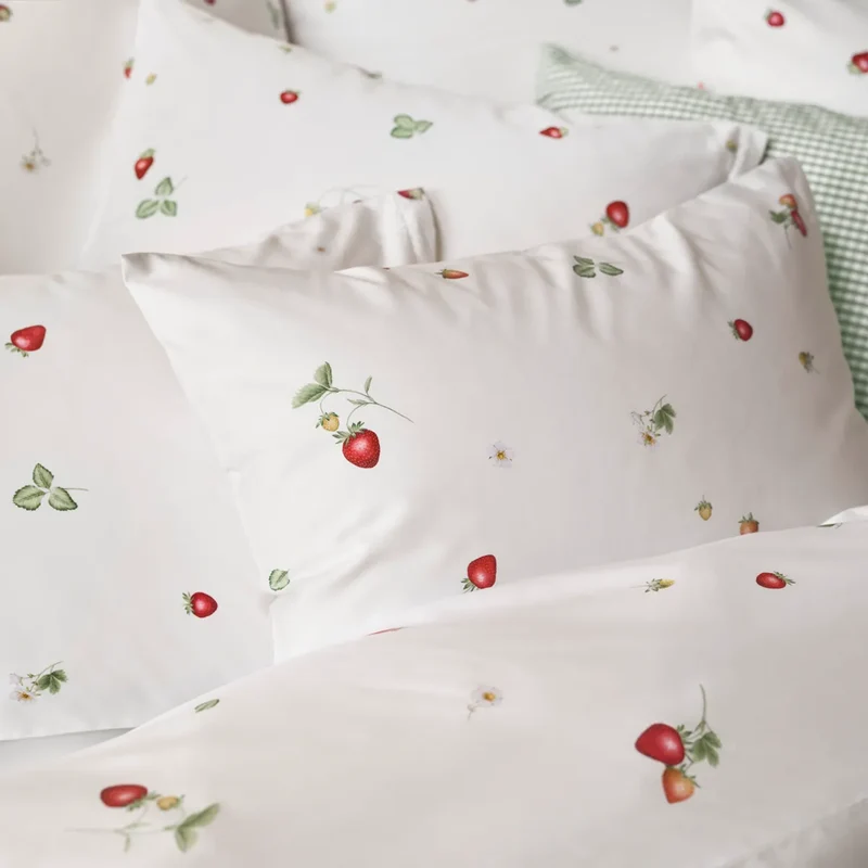 Satin Bettwäsche "June Blanc"