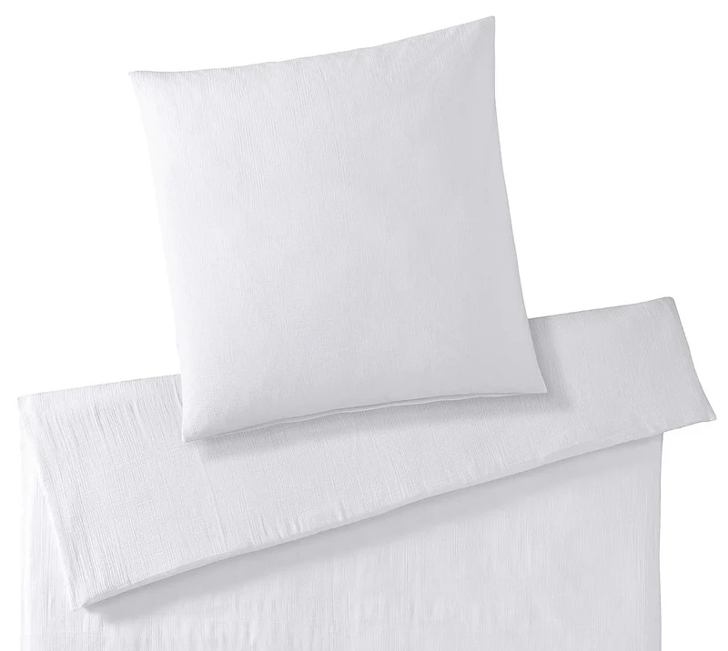 Mousselin Bettwäsche "Smooth White"