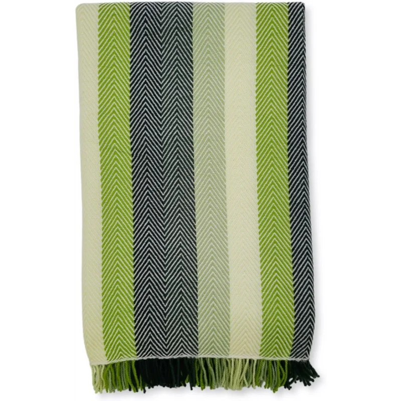 Decke mit Fischgrät-Muster
