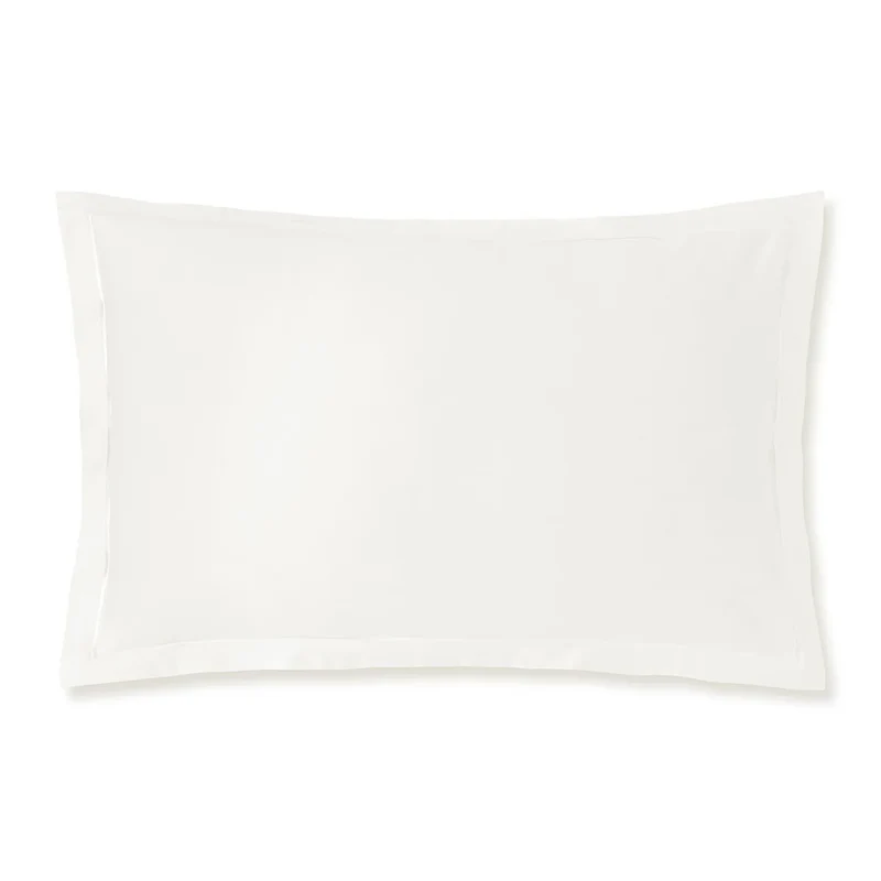 Perkal Bettwäsche 400 TC "Fresco White"