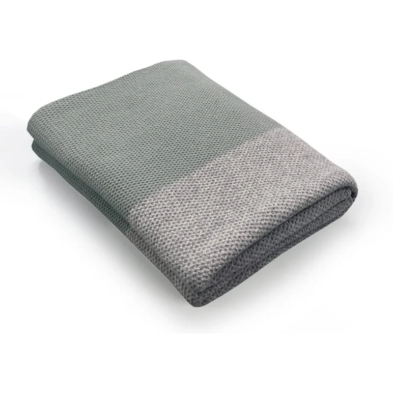 Merino Strick Decke