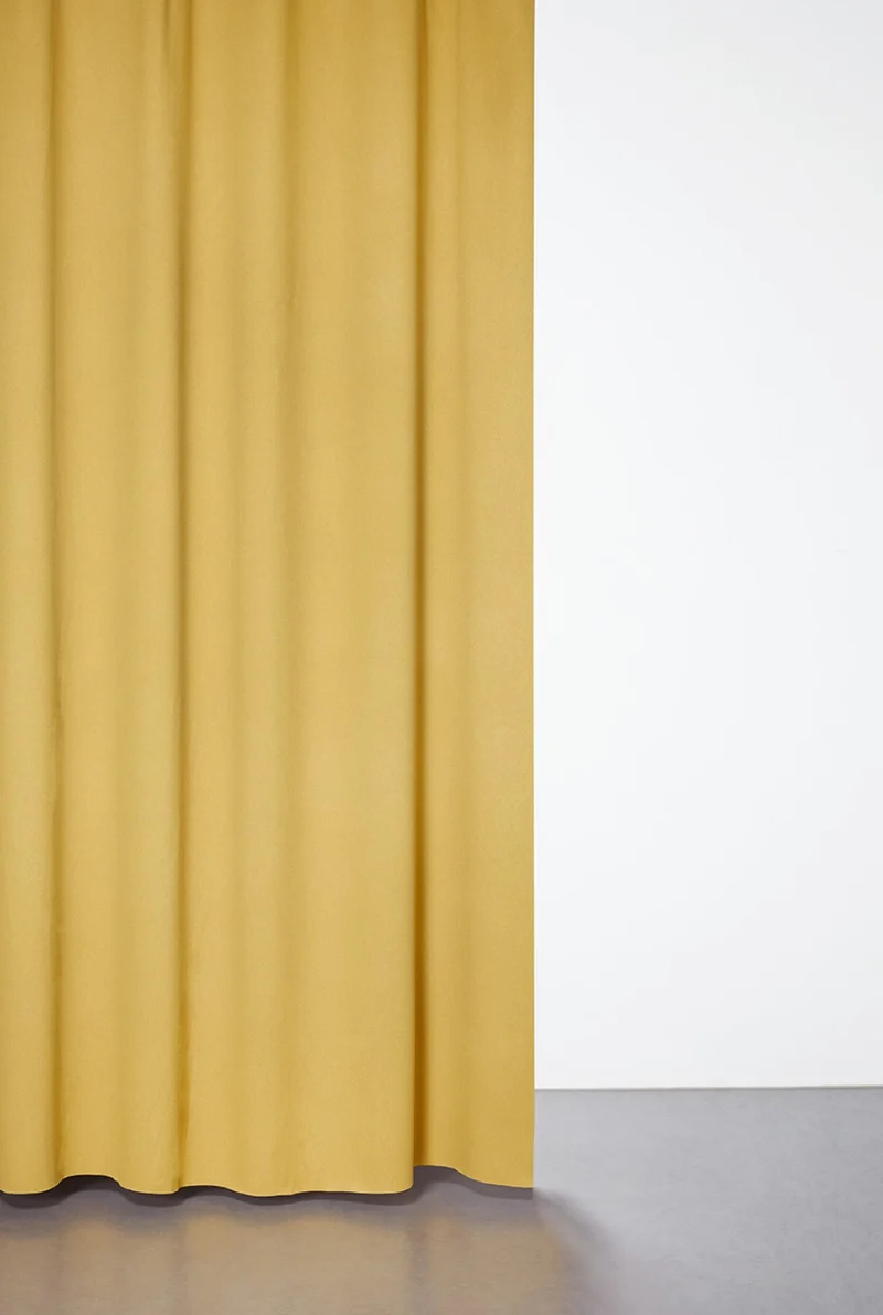 Blackout Curtains “Nightfall” in Ocre Color