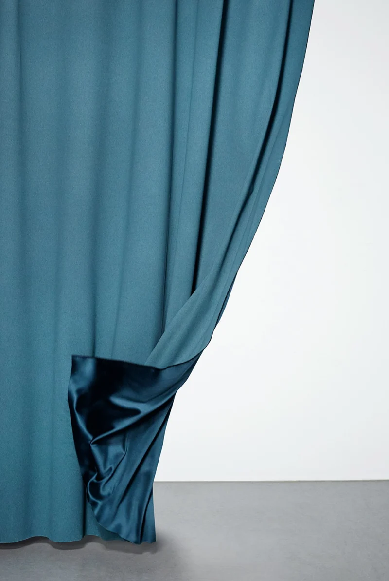 Blackout Curtains “Nightfall” in Petrol Color
