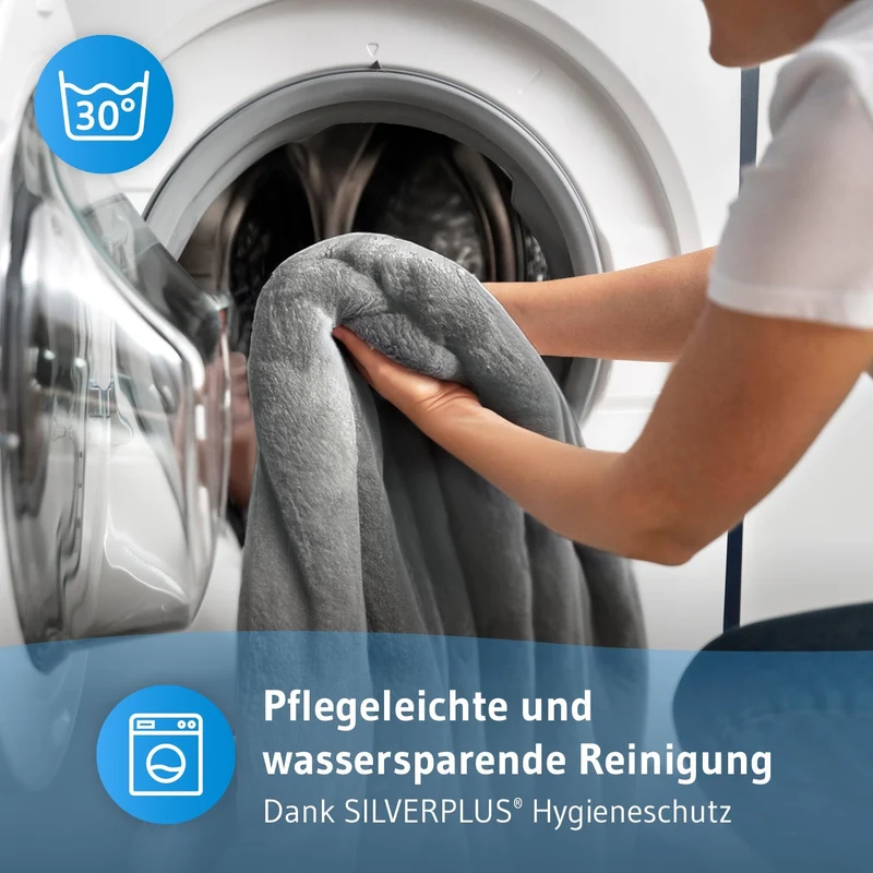 Kuscheldecke doppelseitig | Flauschige 260 g/m² Rückseite und 220 g/m² Flanell | Für Sofa, Bett und gemütliche Winterabende