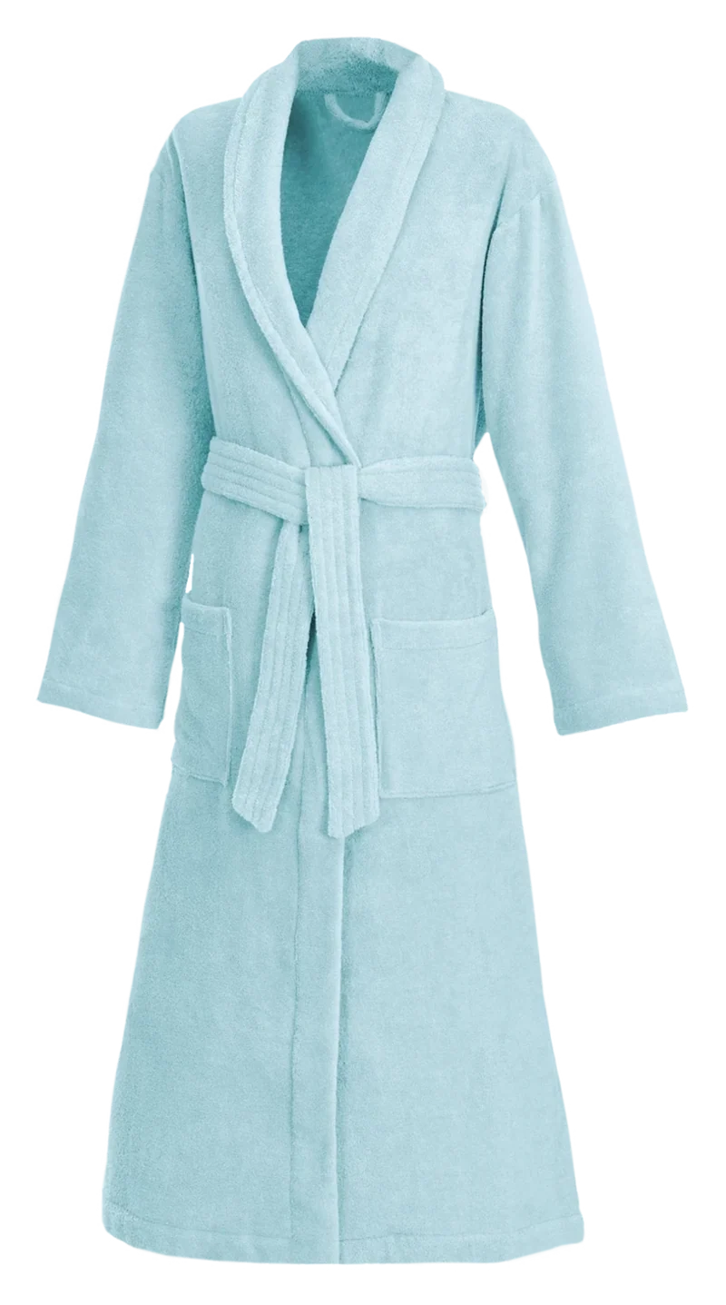 Schalkragen Bademantel Unisex "Dreamflor" - 8 Farben