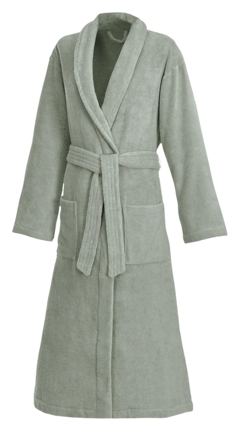 Schalkragen Bademantel Unisex "Dreamflor" - 8 Farben