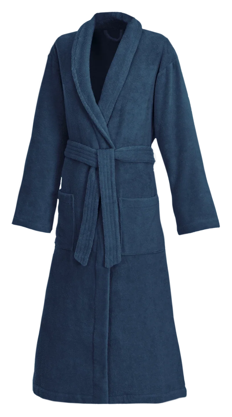Schalkragen Bademantel Unisex "Dreamflor" - 8 Farben