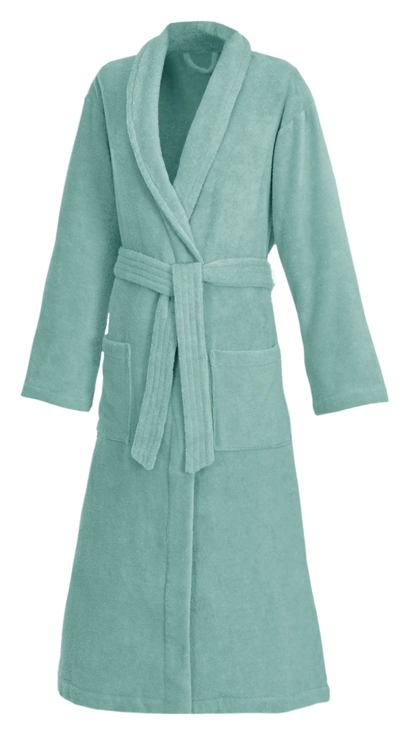 Schalkragen Bademantel Unisex "Dreamflor" - 8 Farben