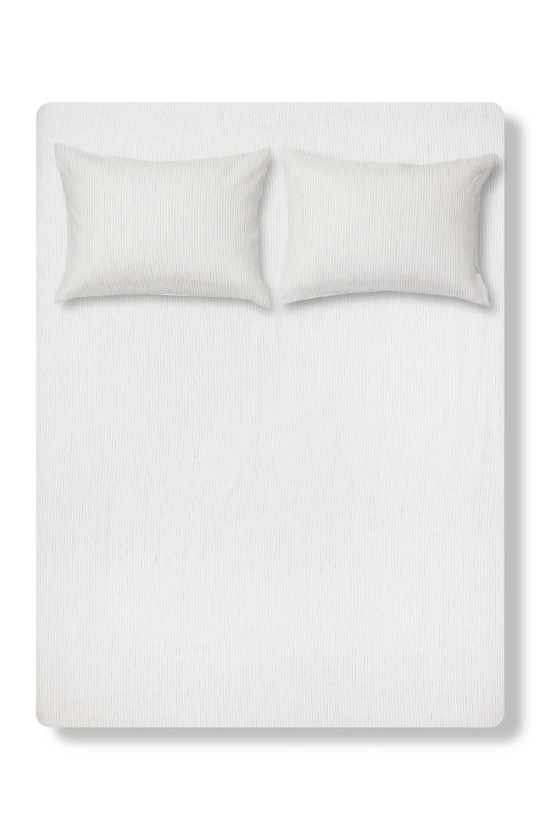 Linen Cotton Bedding "Casa Mare" in Rimini Stripe