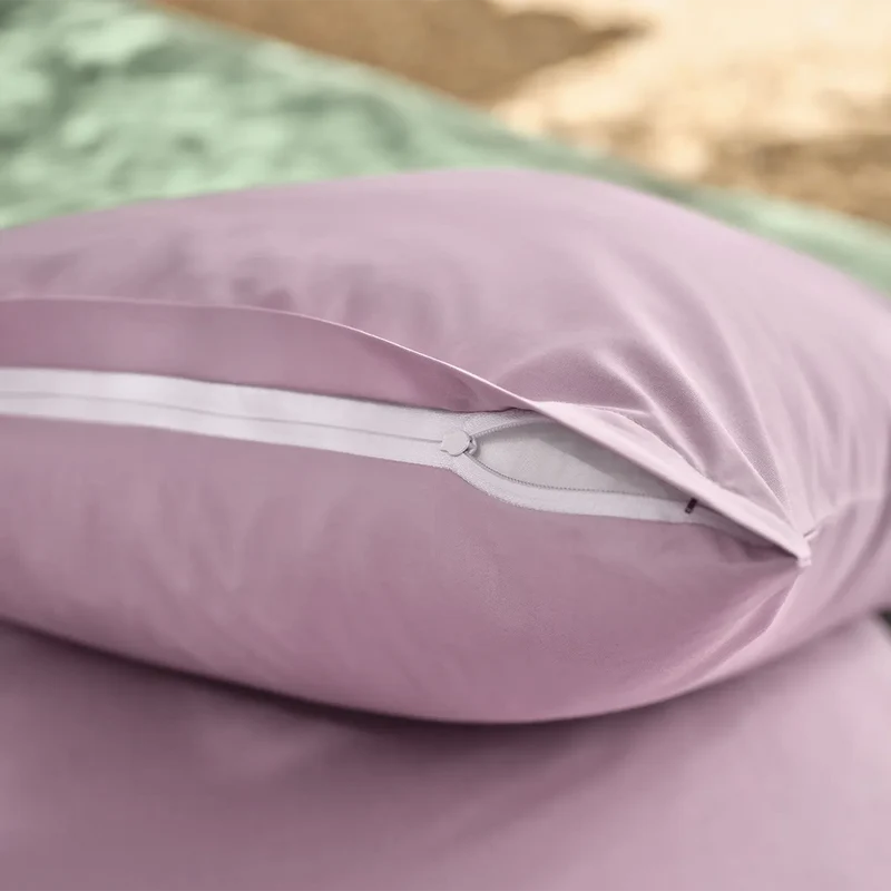 Cozy Perkal Bettwäsche Cotton & Modal "BEN", Mauve