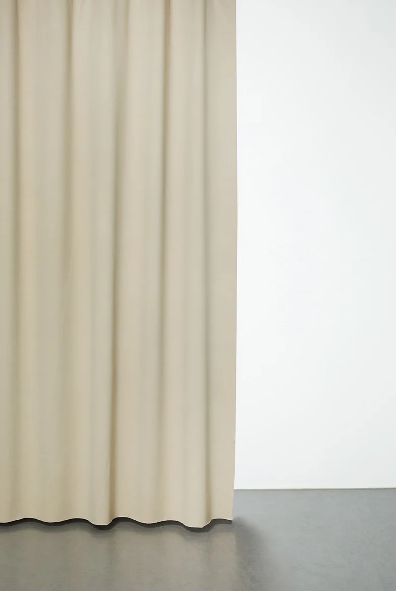 Blackout Curtains “Nightfall” in Beige Color