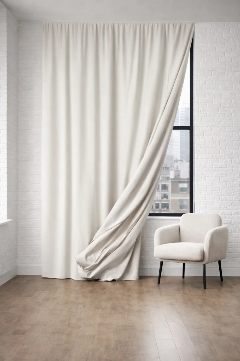 Blackout Curtains “Nightfall” in Sand Color