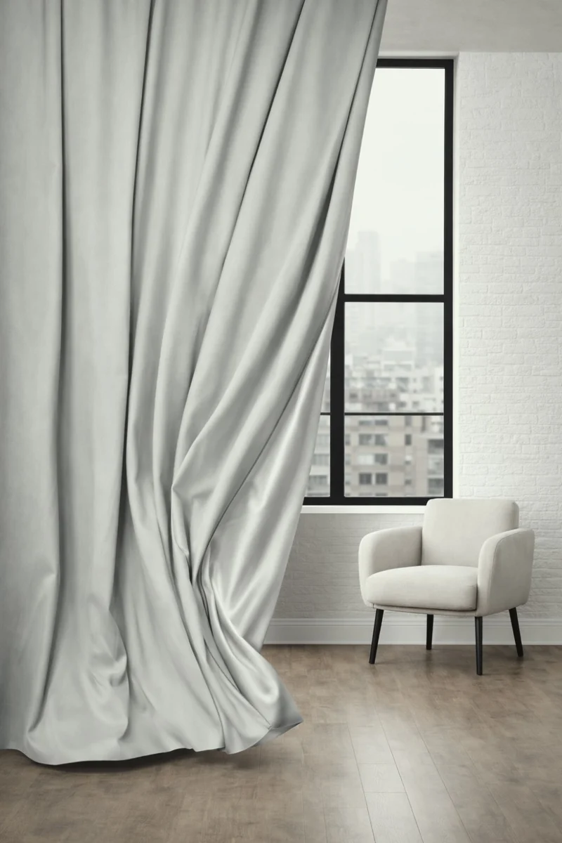 Blackout Curtains “Nightfall” in Granite Color