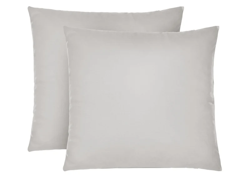 Jersey Kissenbezug 2er Set aus 100 % Baumwolle | Elastisch und weich | 80×80 oder 40×40 cm | Waschbar bei 60 °C