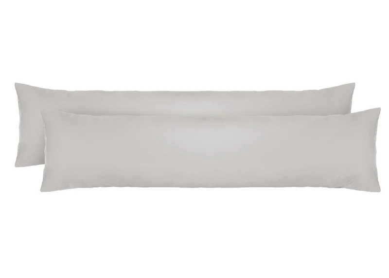 Jersey Kissenbezug 2er Set aus 100 % Baumwolle | Elastisch und weich | 80×80 oder 40×40 cm | Waschbar bei 60 °C