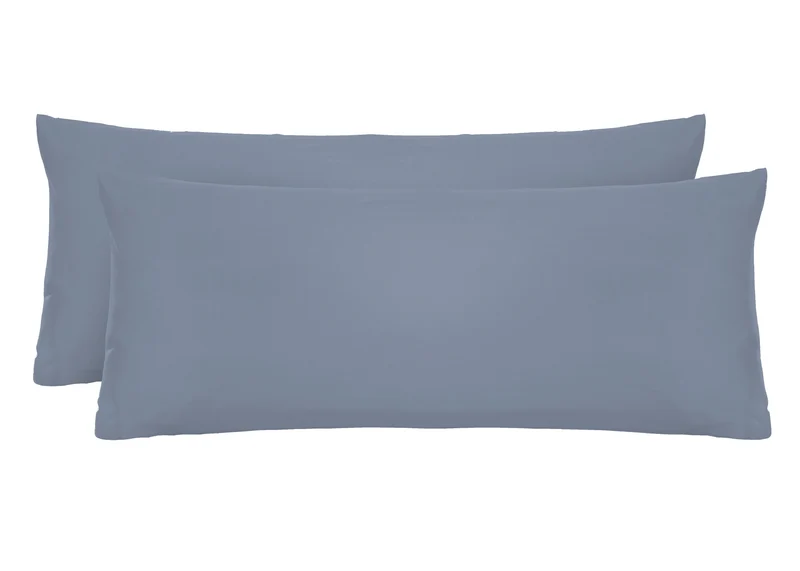 Jersey Kissenbezug 2er Set aus 100 % Baumwolle | Elastisch und weich | 80×80 oder 40×40 cm | Waschbar bei 60 °C