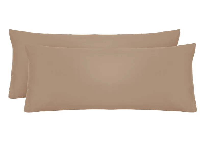 Jersey Kissenbezug 2er Set aus 100 % Baumwolle | Elastisch und weich | 80×80 oder 40×40 cm | Waschbar bei 60 °C