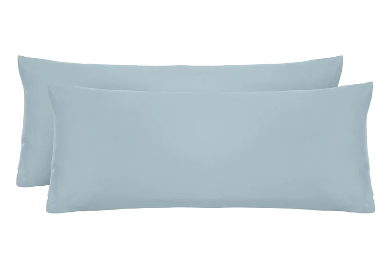 Jersey Kissenbezug 2er Set aus 100 % Baumwolle | Elastisch und weich | 80×80 oder 40×40 cm | Waschbar bei 60 °C
