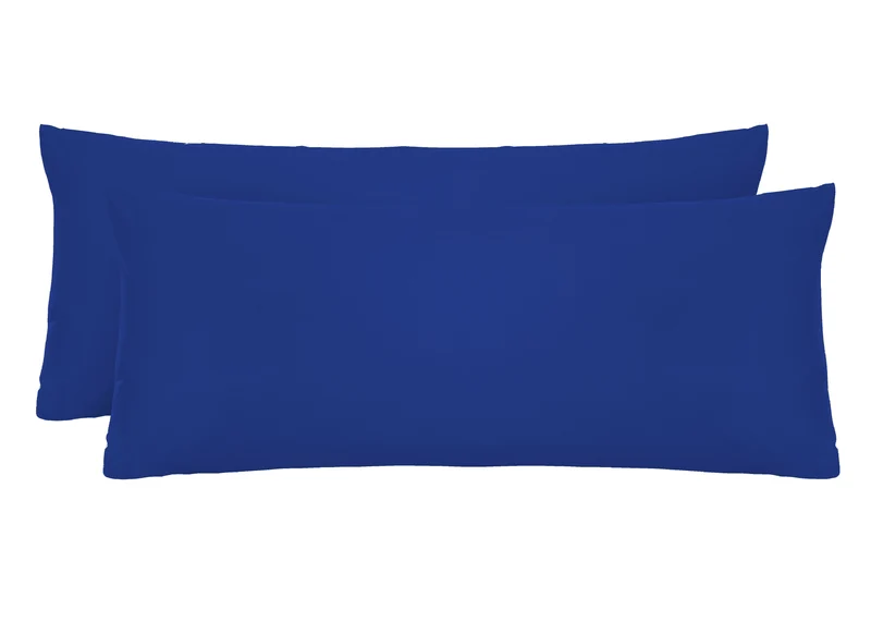 Jersey Kissenbezug 2er Set aus 100 % Baumwolle | Elastisch und weich | 80×80 oder 40×40 cm | Waschbar bei 60 °C