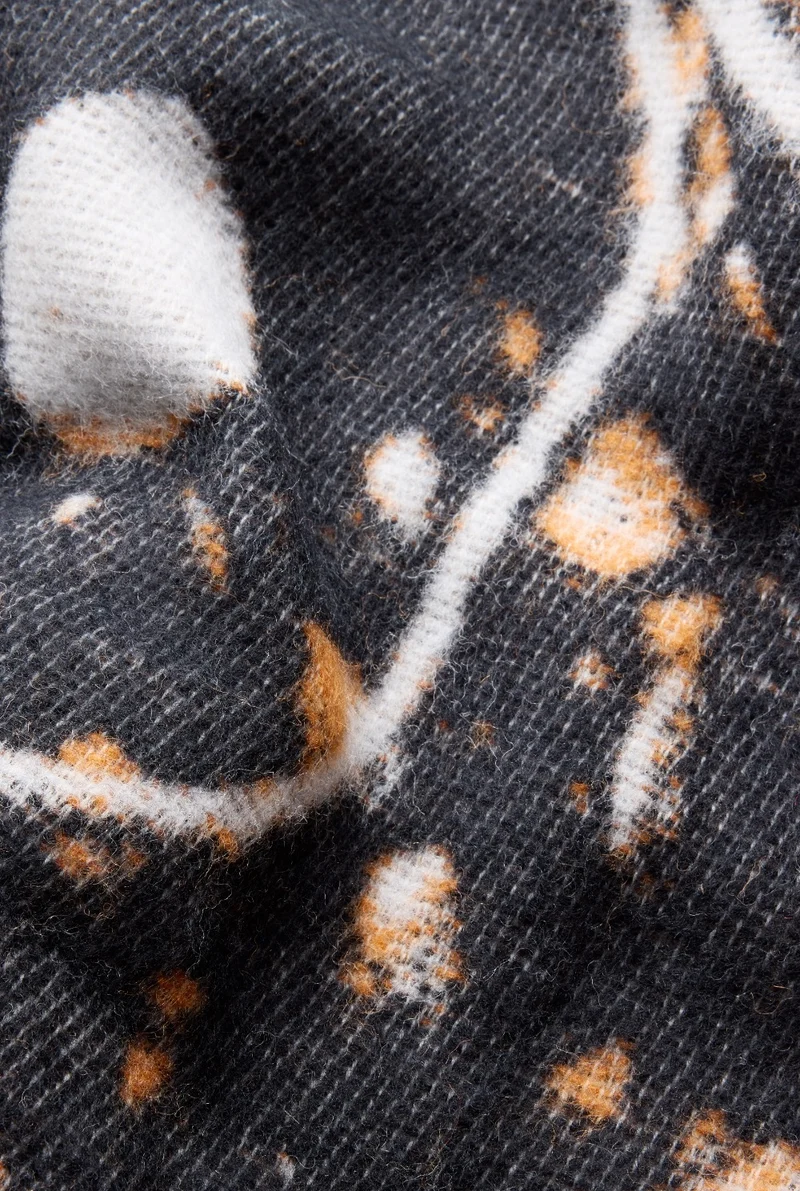 Wool Blanket “Vapor” by Laura Muenster