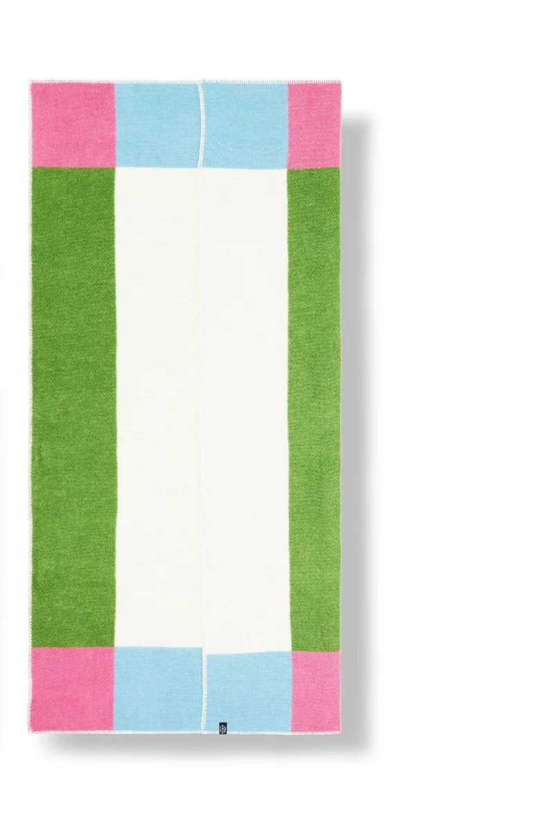 Wool Blanket “Frame” by Luzia Hein