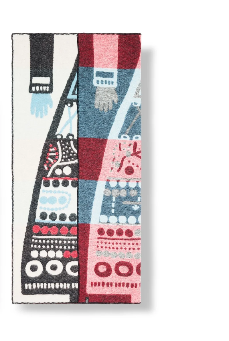 Wool Blanket “Lady” by Katherine Lodge