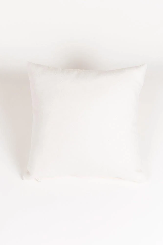 Recycled Wool Pillows & Floor Cushions "Bonnie" - White