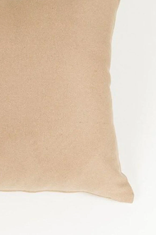 Recycled Wool Pillows & Floor Cushions "Bonnie" - Beige