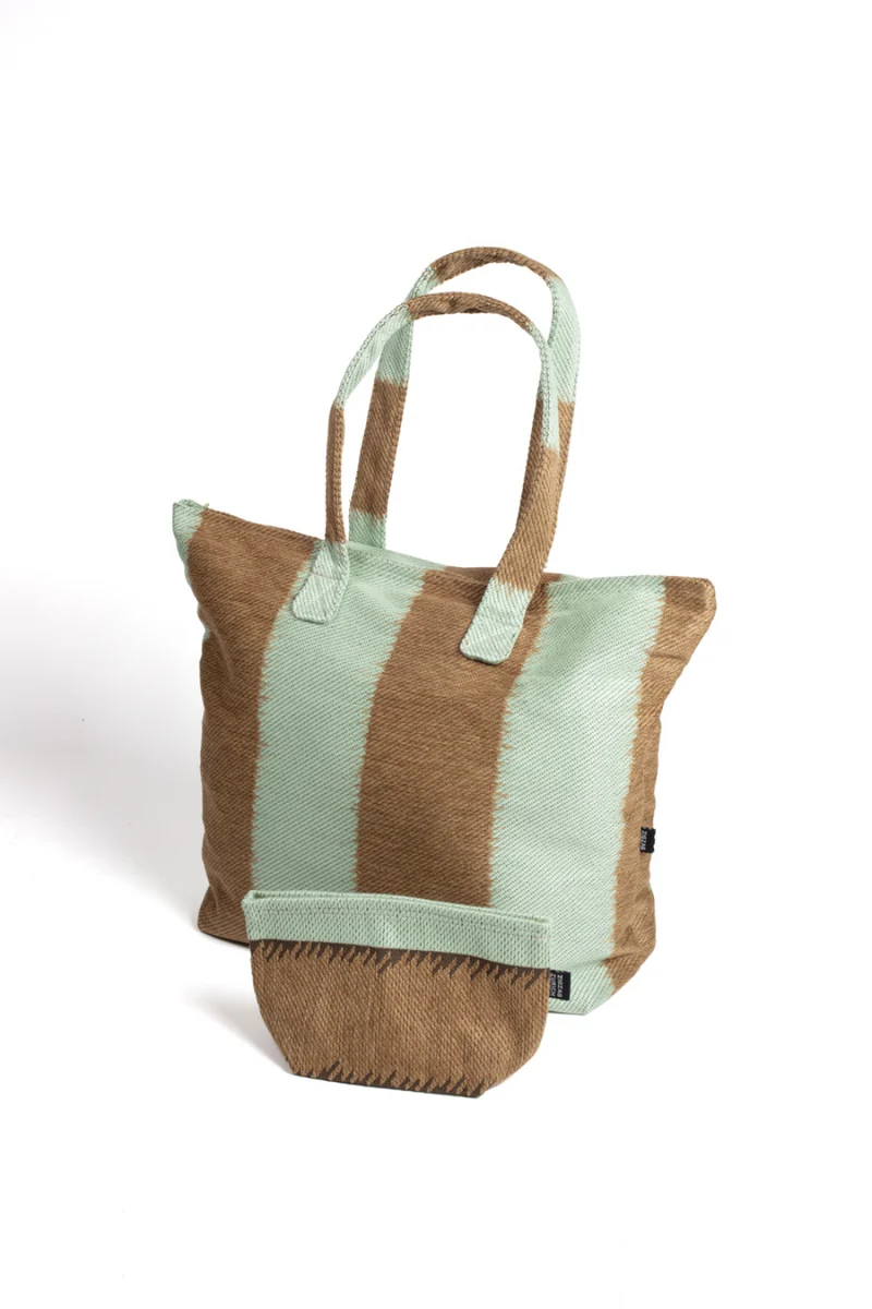 Beach Bag One Love in Green Tea & Olive