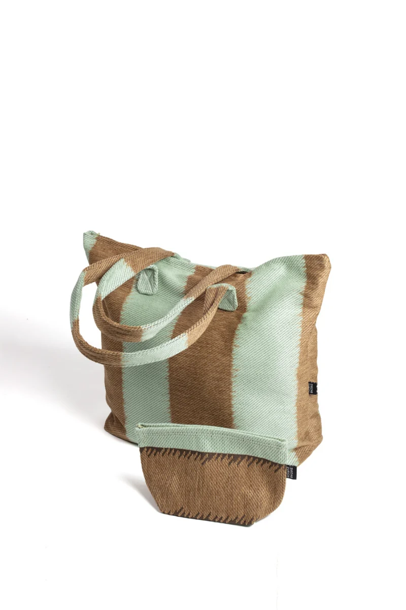 Beach Bag One Love in Green Tea & Olive