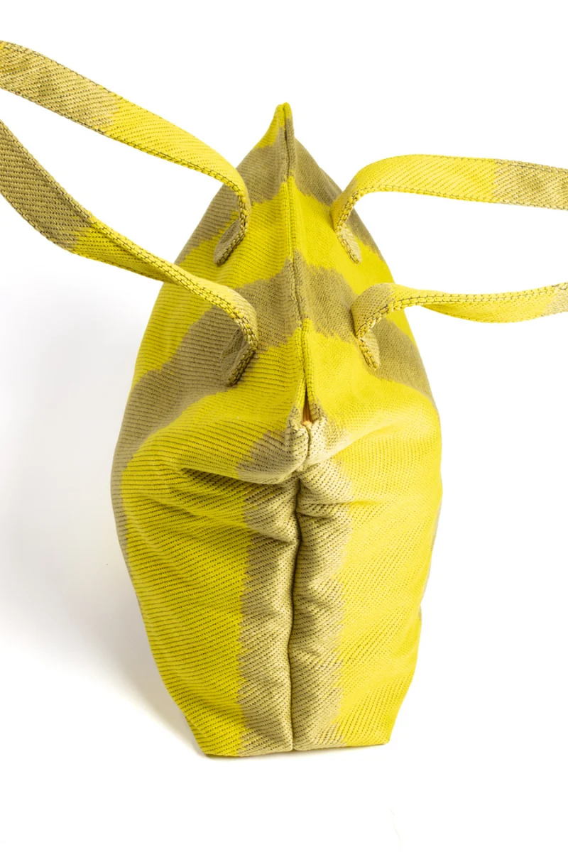 Beach Bag One Love in Pistachio & Yellow