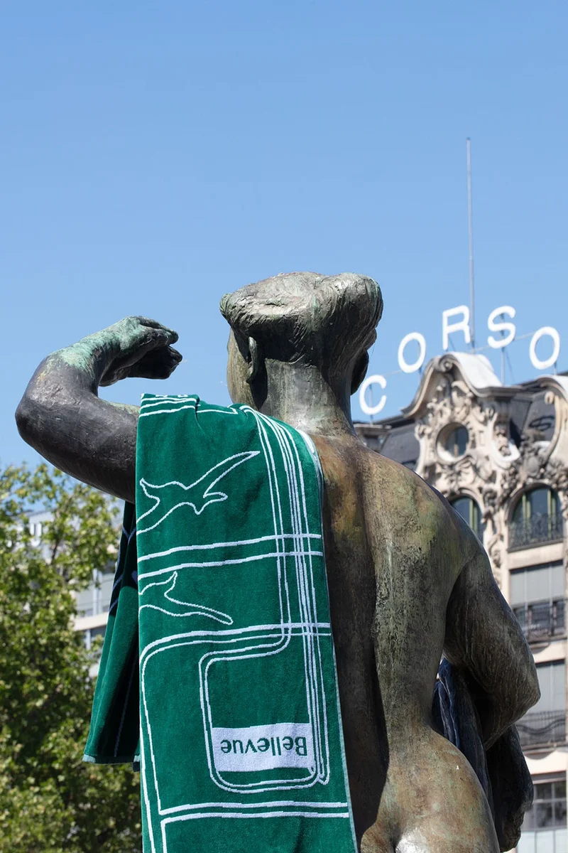 Beach Towel “Bellevue” by Jade Comiskey - NZZ Bellevue x ZigZagZurich