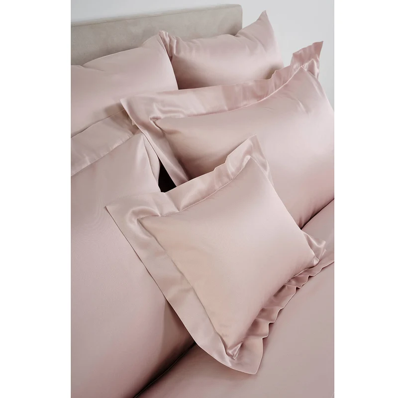 Satin Bettwäsche 700TC "Secret" - Nuage Rose