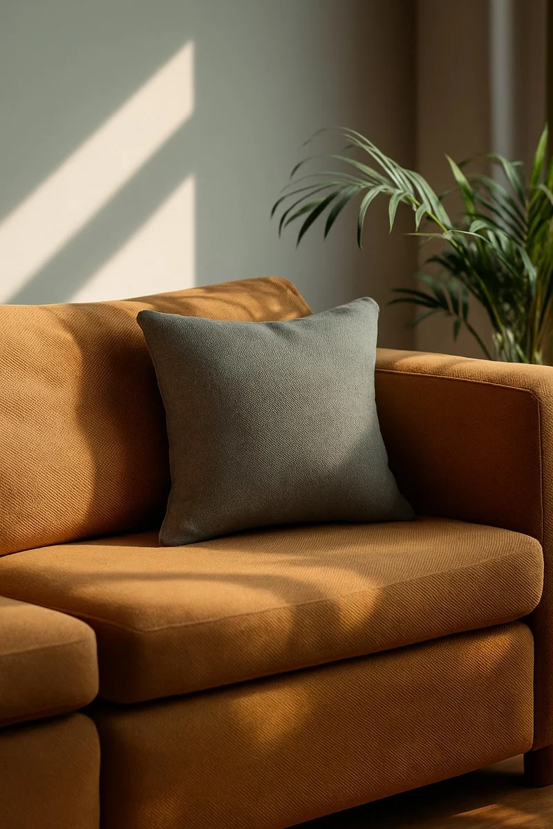 Structure Cushion "Genki" - Light Grey
