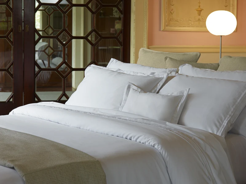 Satin Spannbettlaken "Sea Island Eden"