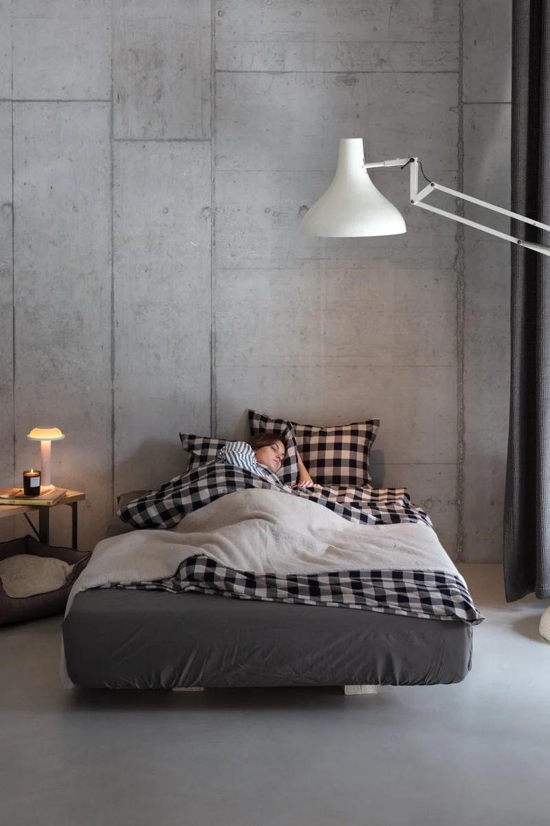 Glen Lodge 'Bernina Check' Yarn-Dyed Cotton Bedding