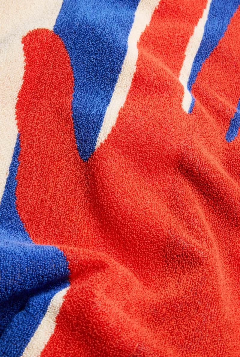 Beach Towel “Hands Off” by Michele Rondelli - XL 100% Cotton
