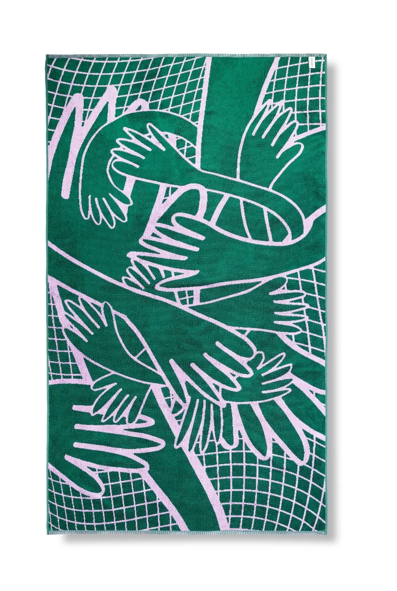 Beach Towel “Gentle Touch” by Sebastian Marbacher - XL 100% Cotton