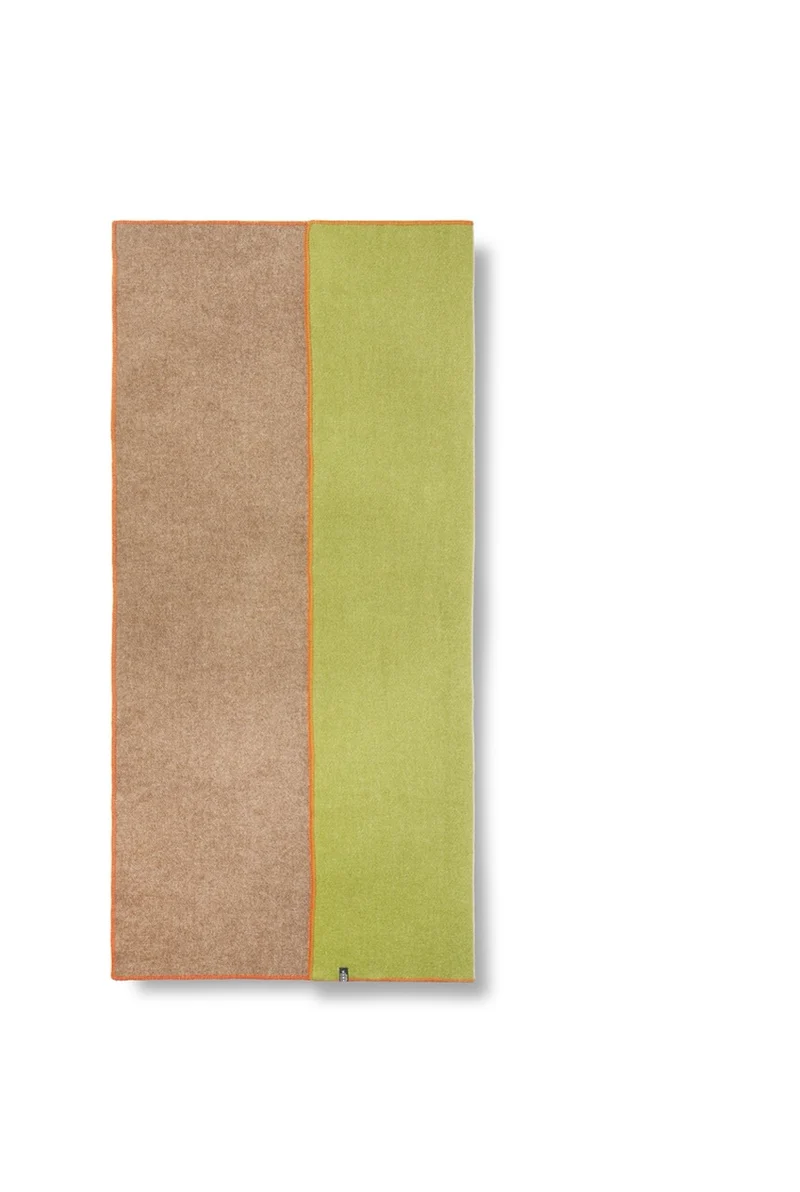 Wool Blanket "Behind Every Colour Is Another One Brown" by Michele Rondelli