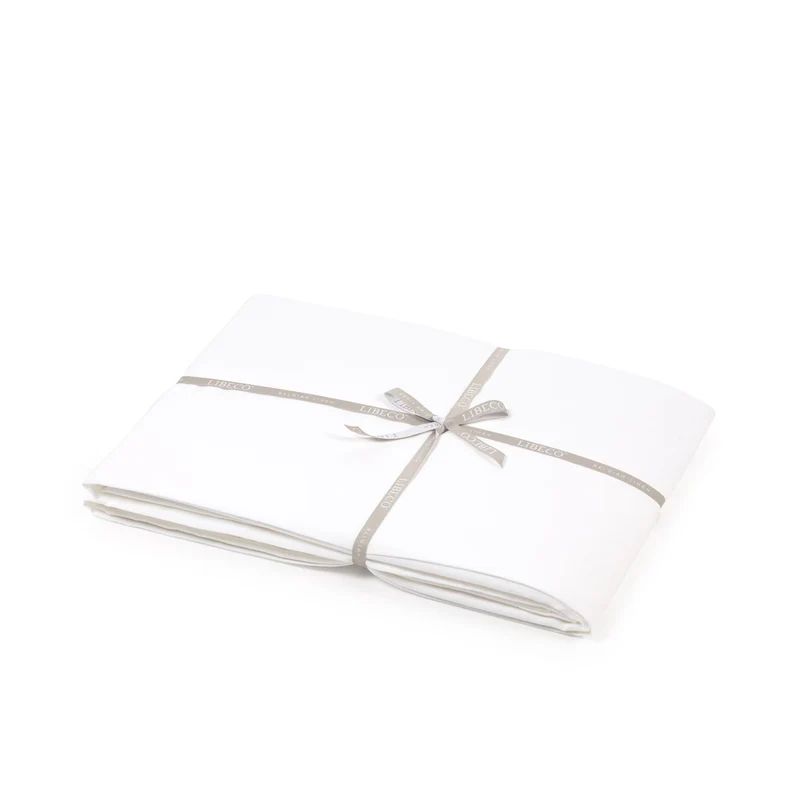 Leinen Spannbettlaken "Heritage" white