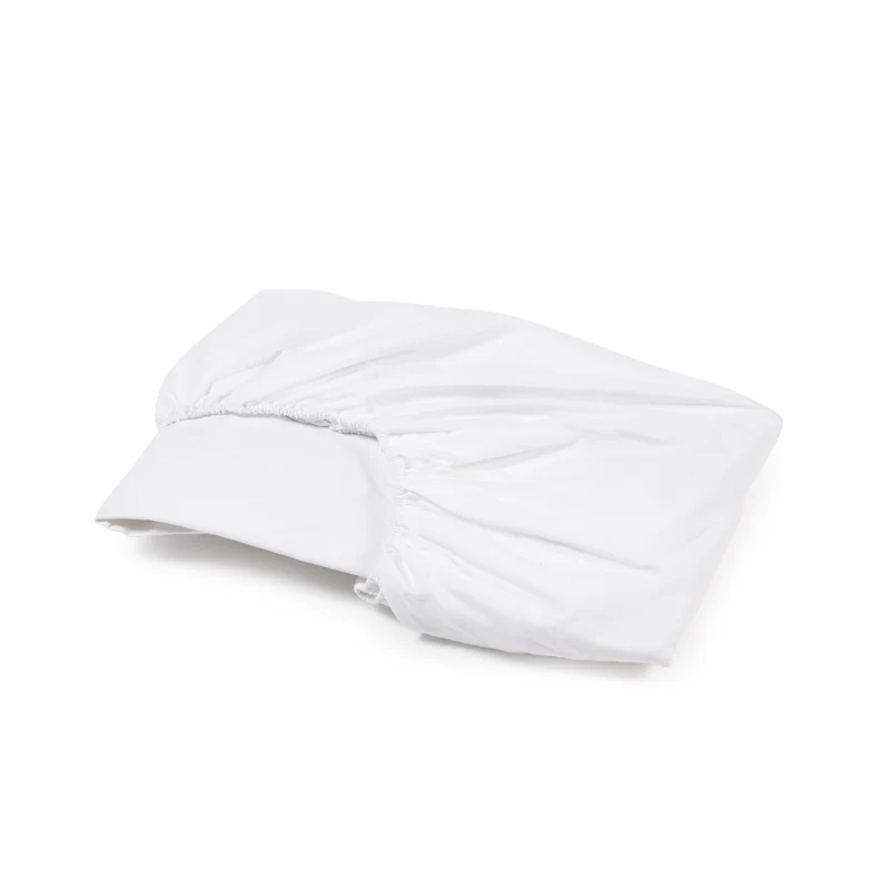 Leinen Spannbettlaken "Heritage" white