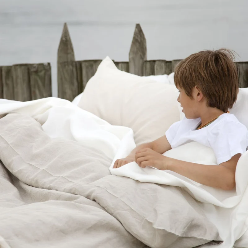 Leinen Bettwäsche Organic Linen "Heritage Oyster"