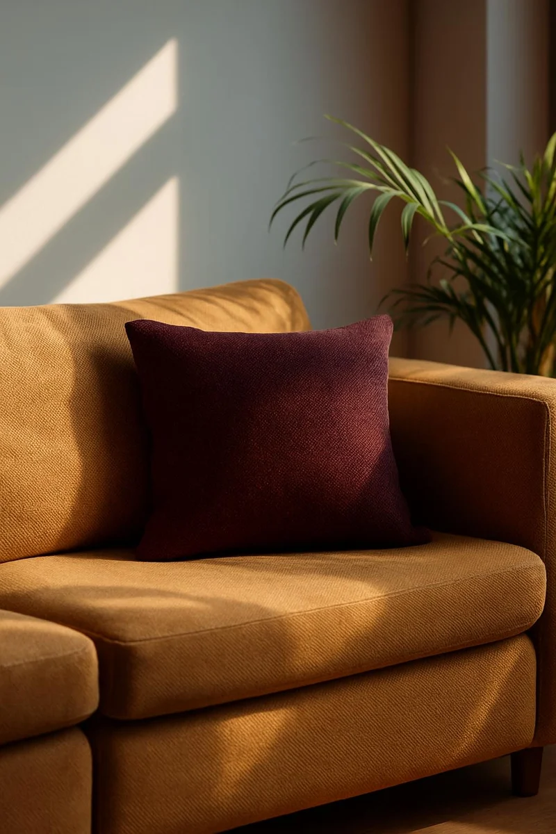 Structure Cushion "Genki" - Burgundy